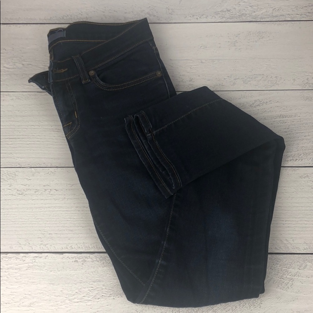 JBrand dark wash “pencil leg” jeans size 25